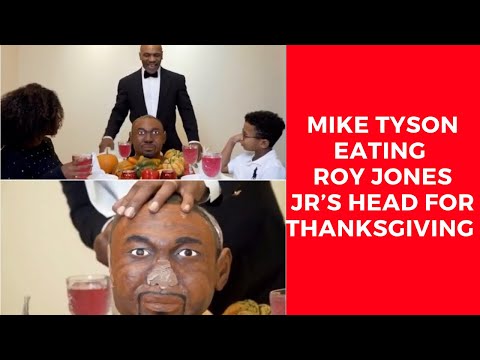 Mike Tyson Gearing Up For His Thanksgiving Weekend Fight By Eating Roy Jones Jr.'s Head