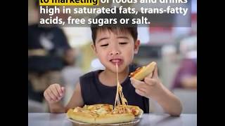 Protecting children from the harmful impact of food marketing