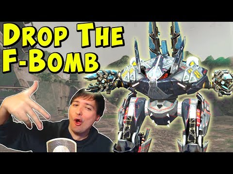 Manni Drops The F-Bomb - My FENRIR Tank Mk2 War Robots Gameplay WR