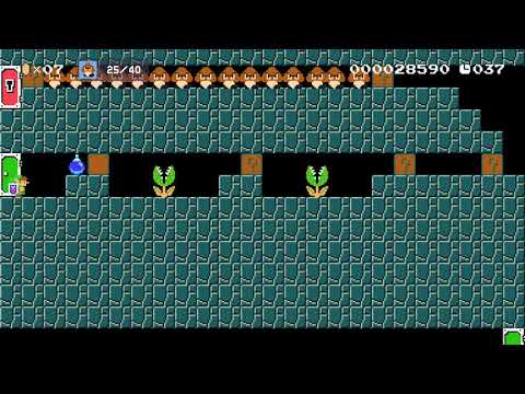 challenge 100sec by Luigi John - Super Mario Maker 2 - No Commentary 1ca