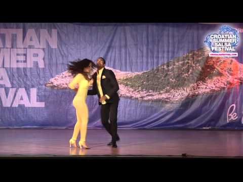 Croatian Summer Salsa Festival, show by Maykel Fonts & Vanessa Lacedonia