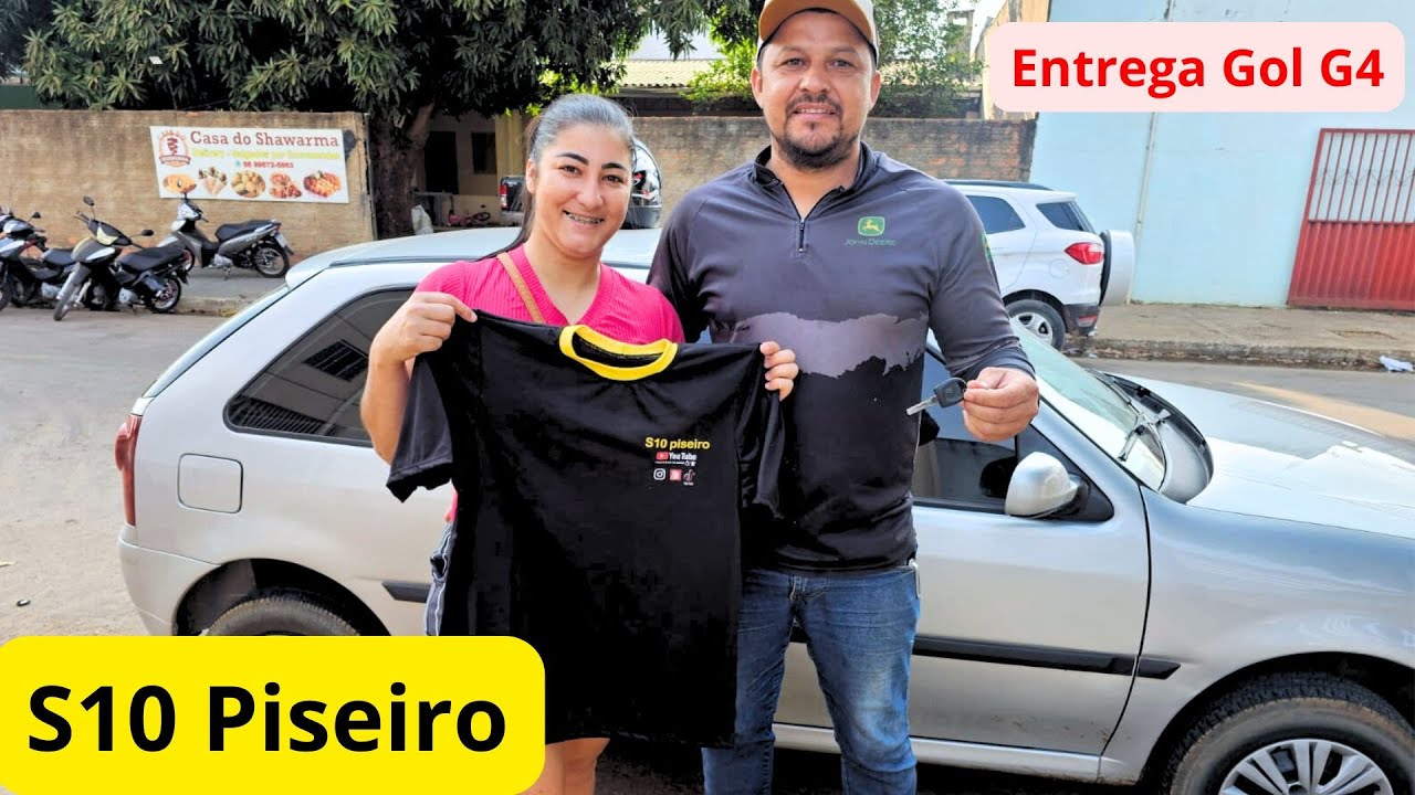 (S10 piseiro) entrega do Gol 2007 em Mato Grosso #S10PISEIRO