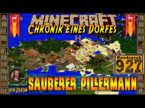 Minecraft #927-Chronik eines Dorfes-Sauberer Pillermann[HD+Deutsch]