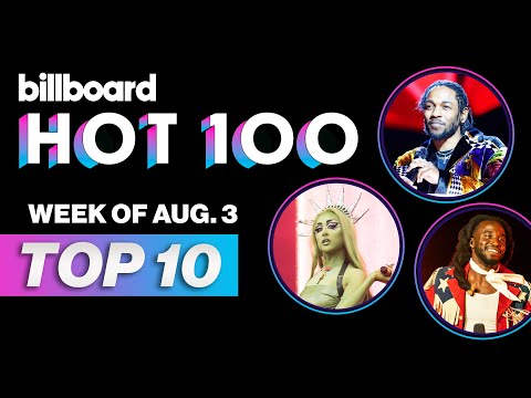 Billboard Hot 100 Top 10 Countdown For August 3, 2024 | Billboard News
