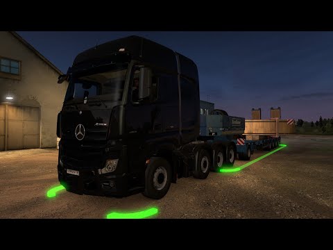 ETS2 1.35 EB - Special Transport - MB Actros MP4 - High Tech Device - St. Petersberg (RU)