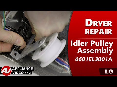 Dryer Repair - Idler Pulley issues - Factory Technician Diagnostics & Troubleshooting