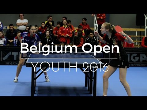 LOYEN Eline - DEGRAEF Margo GIRLS FINAL Belgium Youth Open 2016