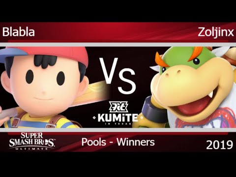 KiTX 2019 - Blabla (Ness) vs Zoljinx (Bowser Jr.) Pools - Winners - SSBU