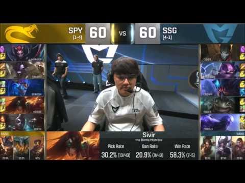 LOL championship 世界大賽 2016/10/9 Game 5 SPY VS SSG