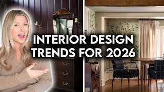 TOP 10 INTERIOR DESIGN + HOME DECOR TRENDS FOR 2026