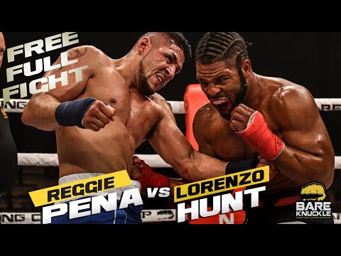Huge Hematoma! Free Fight: Reggie Peña vs Lorenzo Hunt | BKFC 8