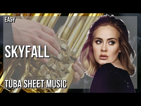 Tuba Sheet Music: How to play Skyfall by Adele