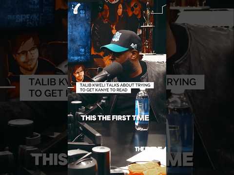 Talib Kweli's attempt to get Kanye to read