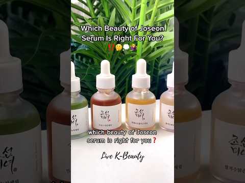 Which Beauty of Joseon Serum is Right For You? #beautyofjoseon #koreanskincareproducts #faceserums