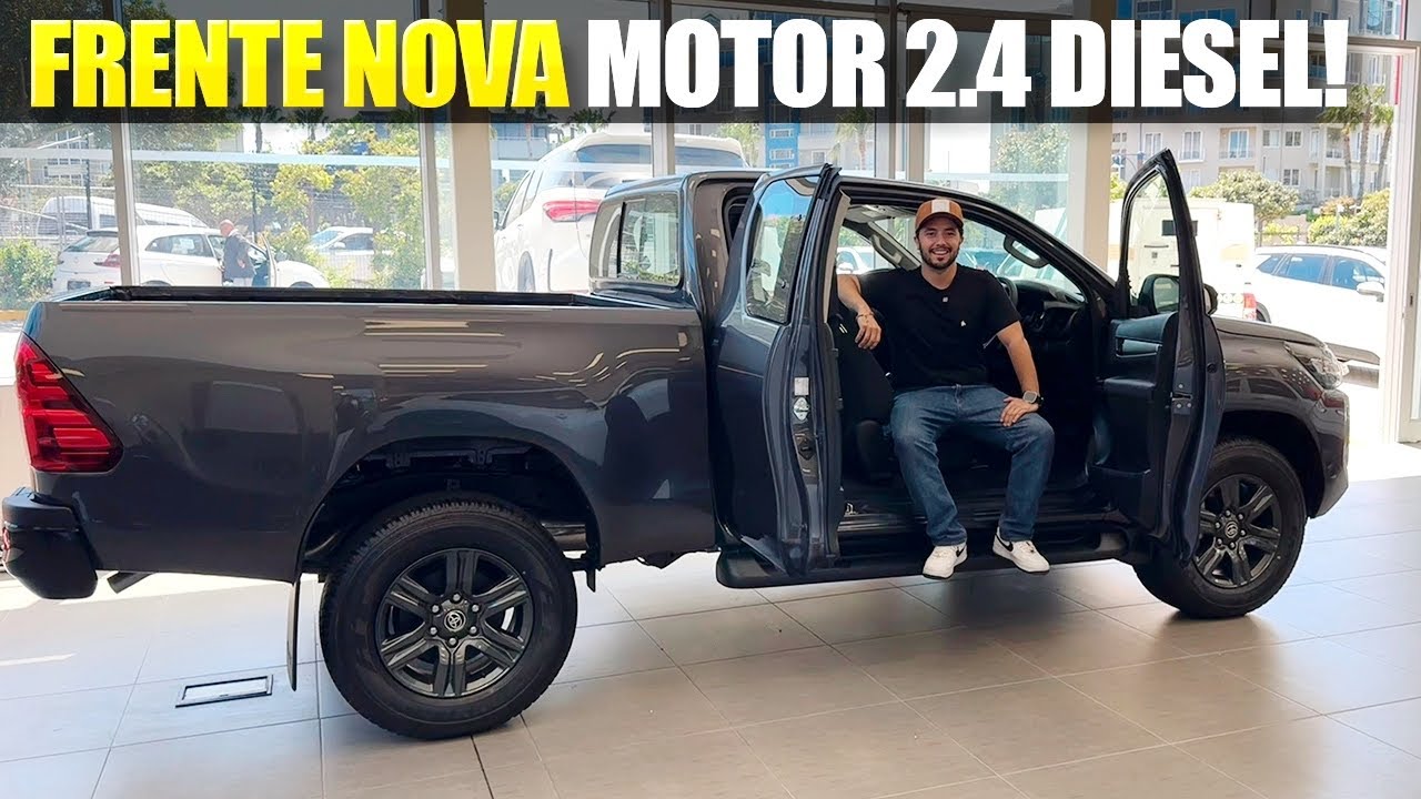 NOVA TOYOTA HILUX FACELIFT E CABINE ESTENDIDA!!