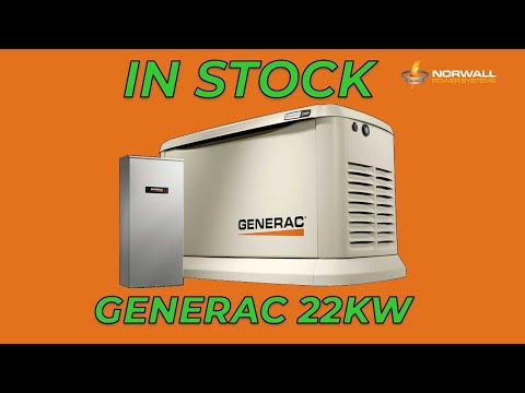 In Stock Generac 22kW Generator Ships in 3 Days | Norwall