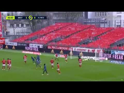 Farid Boulaya Direct Free kick