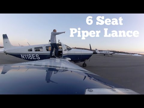 Video: 6 Seat Piper Lance - The Minivan Of The Sky