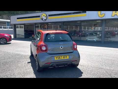2018 SMART FORFOUR BRABUS EXCLUSIVE Auto Grey & Orange for sale Castle Motors