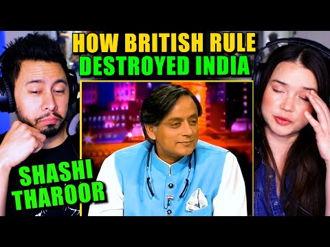 SHASHI THAROOR - How British Rule Destroyed India Reaction!