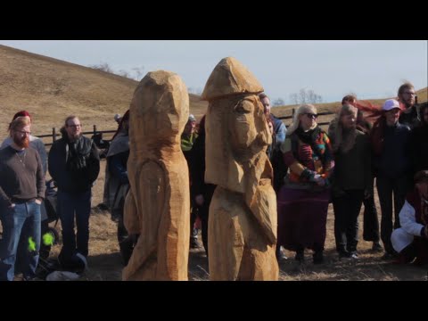 Swedish Pagan Vårblot (Ostara/Eostre) at Gamla Uppsala