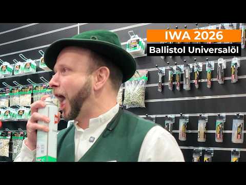 IWA 2026: Gesundheitlich und ökologisch völlig unbedenklich - das Ballistol Universalöl