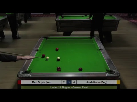 2017 Home Internationals - U23 Singles Quarter Final - Ben Doyle (Ire) v Josh Kane (Eng)