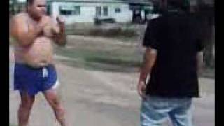 preview picture of video 'Uncle lee n kevin - mungindi fights'