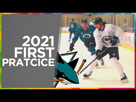 First San Jose Sharks practice of 2021 NHL season