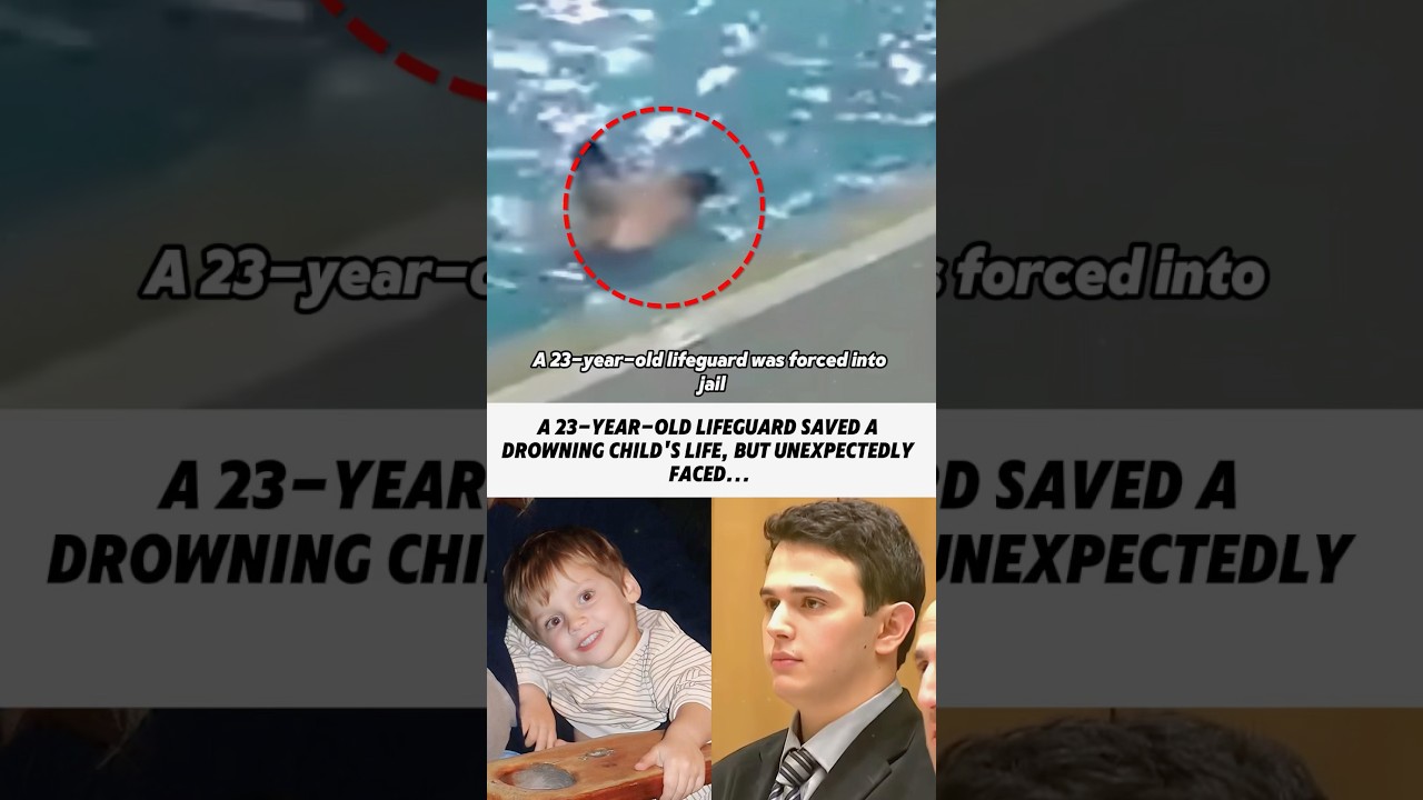The outcome after the lifeguard saved the drowning child was... #shorts#drowning#breakingnews#news
