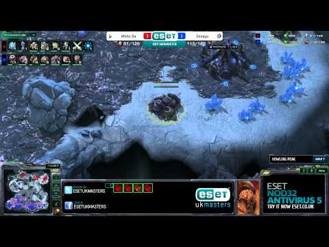 [P] White-Ra  vs [Z] Dimaga - ESET UK Masters HOTS Shodown Map 7