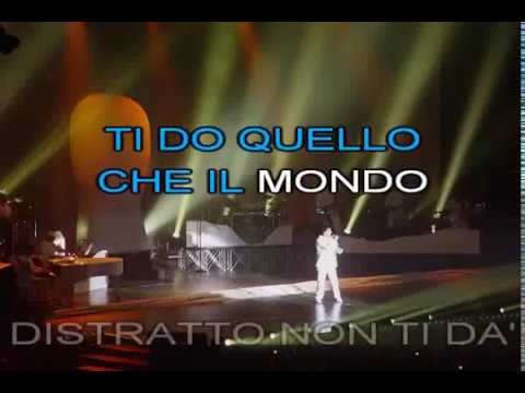 Renato Zero - Mi vendo (karaoke - fair use)