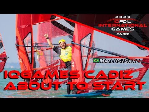 Lorena Abicht Ready for #3 - iQFOiL Class International Games Cadiz