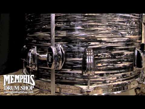 Ludwig Classic Maple Drum Set 22/13/16 - Vintage Black Oyster Pearl