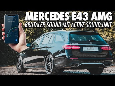 Active Sound in the E43 AMG?! Can that sound good? Mercedes-Benz E43 AMG Sound Module | Cete Auto...