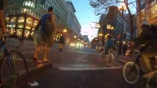 preview picture of video 'Bike SF: Sunset on Market and the Wiggle'