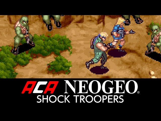 Video - ACA Neo Geo: Shock Troopers (Xbox One)