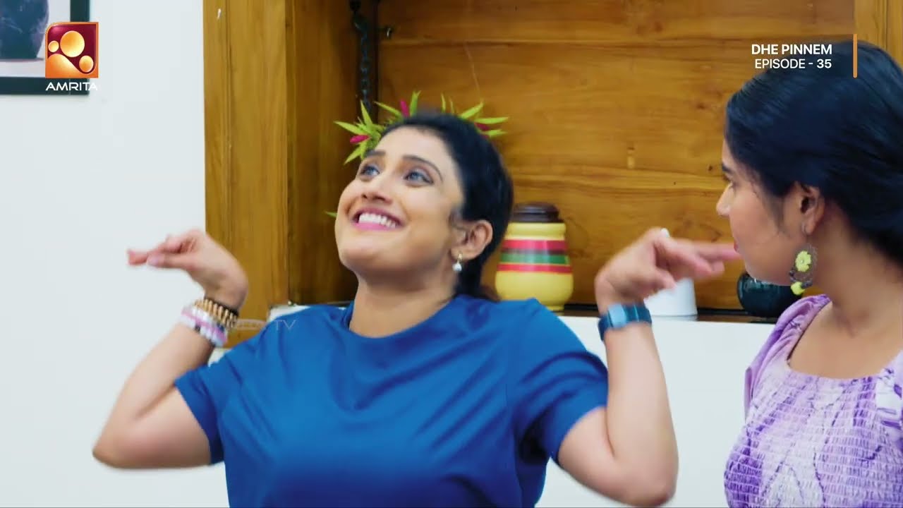 സരിതക്കൊരു പണിയൊരുക്കി പുഷ്പ!| Dhe Pinneem Ep 35 | Amrita TV