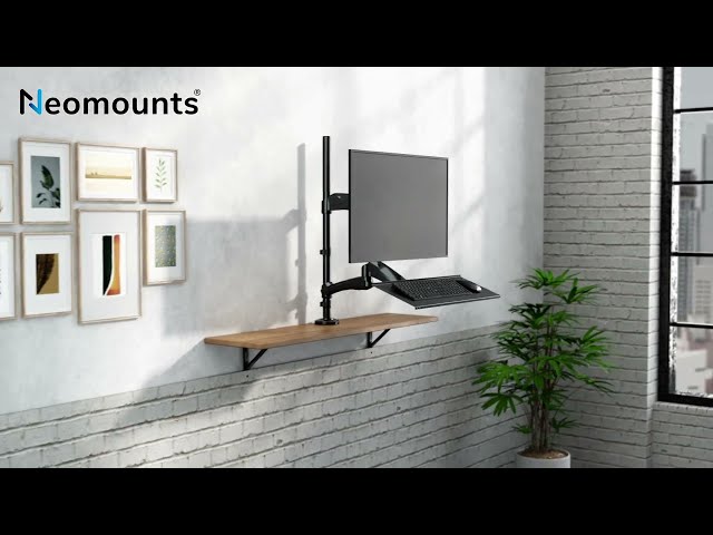 Vidéo teaser pour Neomounts FPMA-D500KEYB monitor desk mount