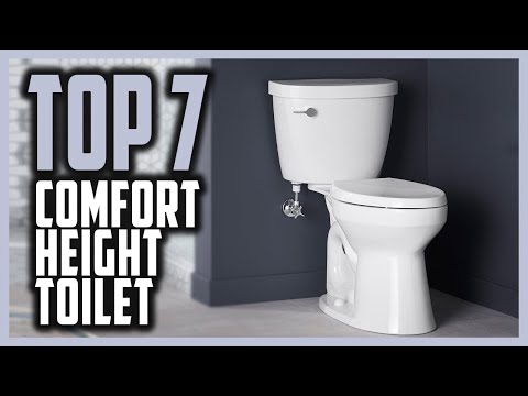 image-What is the height of a chair height toilet?