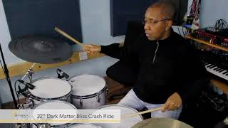 Video thumbnail for Dream Cymbals - 22" Dark Matter Bliss Crash Ride by Dream Cymbals and Gongs