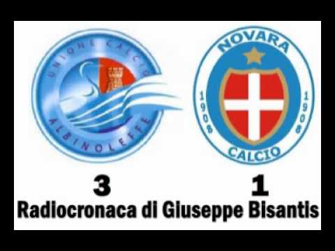 Giuseppe Bisantis in Albinoleffe-Novara 3-1 (27-3-2011) Radiocronaca da Radio 1 RAI