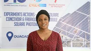 Fabrication de cellule PV — Ouagadougou & Saint-Louis
