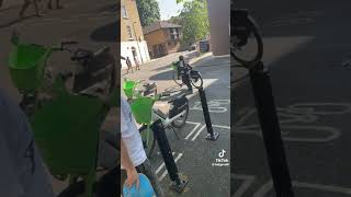 Little boy does lime bike method #land bike #youtubeshorts