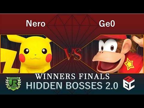 Hidden Bosses 2.0  WINNERS FINALS - Nero (Pikachu) vs Ge0 (Diddy Kong, Mario)