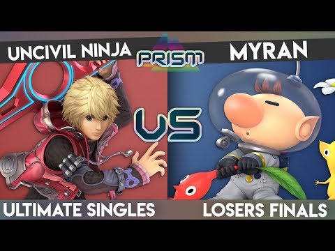 PRISM 168 - Uncivil Ninja (Shulk) vs. Myran (Olimar) - Losers Finals - Smash Ultimate Singles