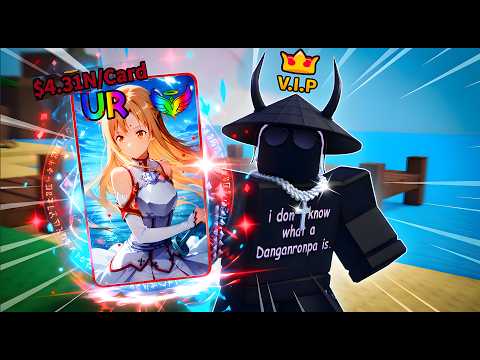 HOW TO BECOME OP FAST IN ANIME CARD FARM