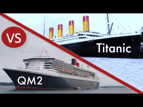 Thumbnail for What ship is the ULTIMATE ocean liner? Queen Mary 2 vs. Titanic.