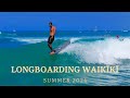 Longboarders Surf Waikīkī Swells Kai Sallas Keani Canullo Sophia Culhane Kelis Kaleopaʻa More