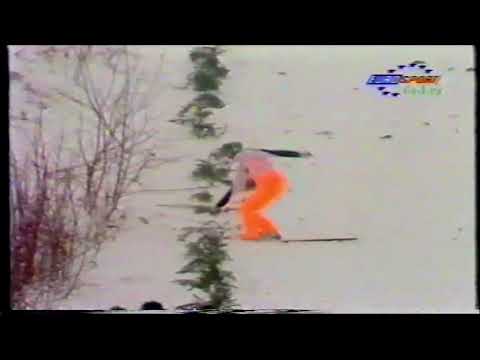 Kristian Brenden - 129 m - CRASH - Harrachov 14.12.1996